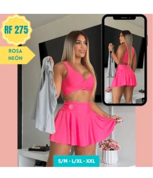 Conjunto Faldashort 3 piezas