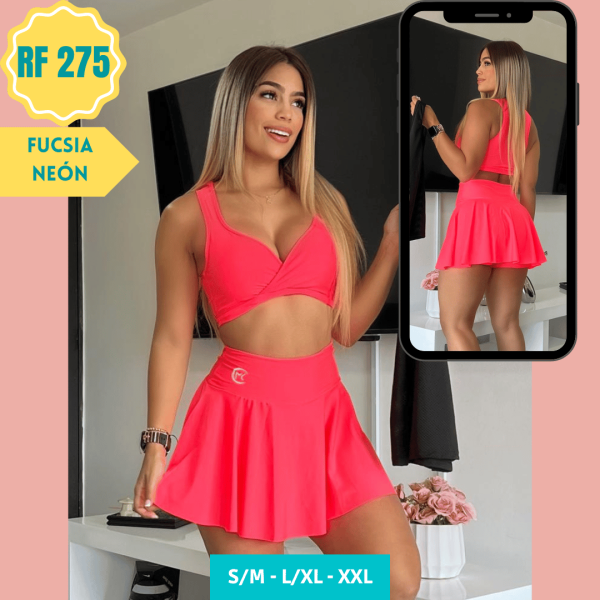 Conjunto Faldashort 3 piezas
