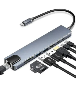 Convertidor Tipo C 8 En 1