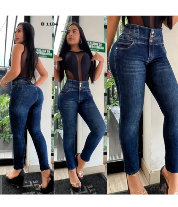 Jean efecto faja