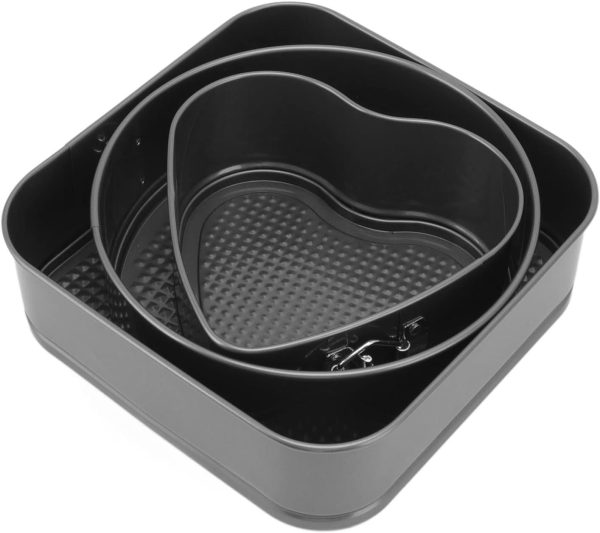 Juego De Moldes Para Pasteles x3pc