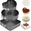 Juego De Moldes Para Pasteles x3pc