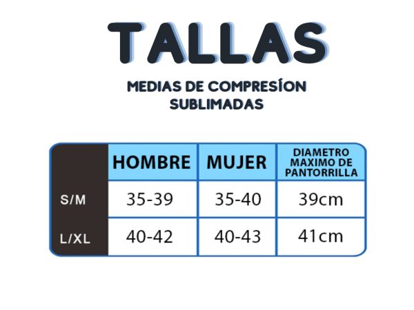 Medias de Compresion (Patas de Pollo)