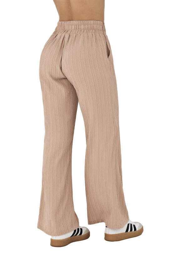 PANTALON EN RAYON POLIESTER