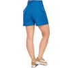 SHORT AZUL EN POLIESTER