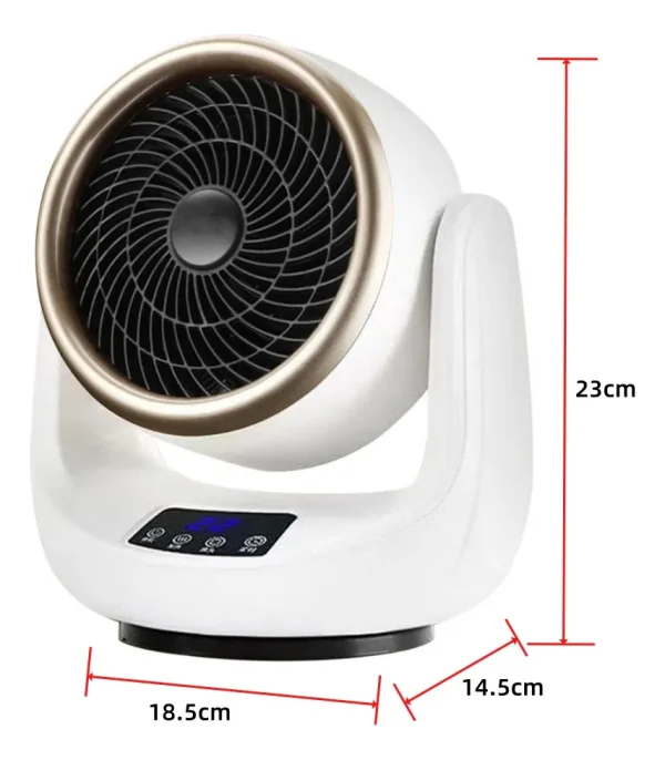 Calefactor de ambiente digital