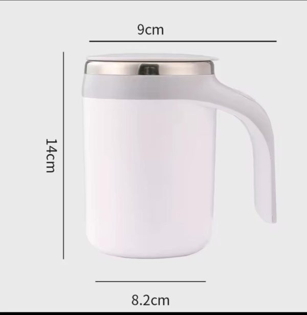 Taza Vaso Mezclador Con Iman Acero Inox
