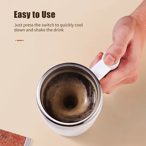 Taza Vaso Mezclador Con Iman Acero Inox
