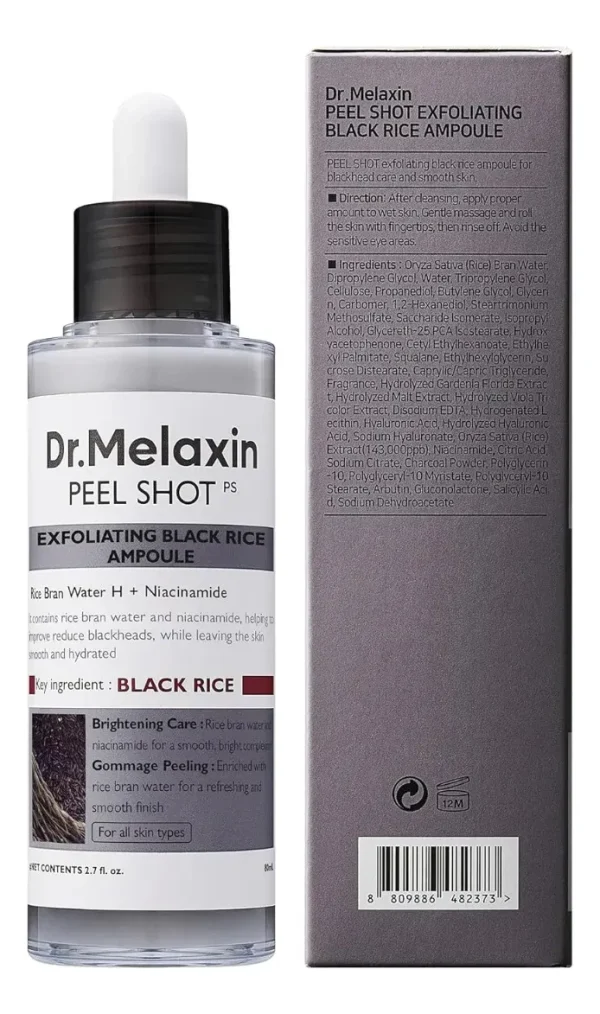 Exfoliante peel shot arroz negro